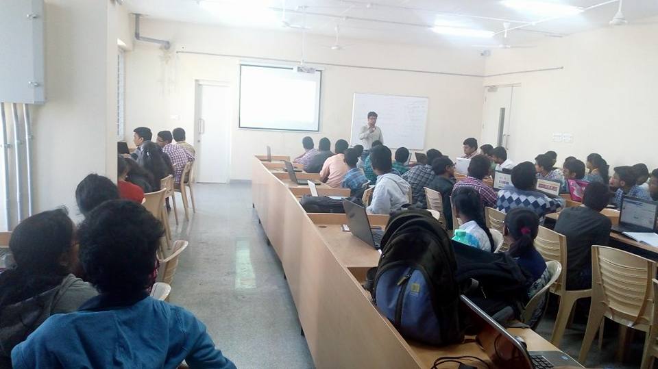 Workshop at Gitam University, Hyderabad
